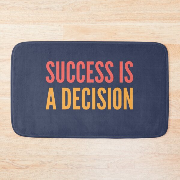 Aperçu de l'œuvre Success Is A Decision créée et vendue par hachemi riadh.