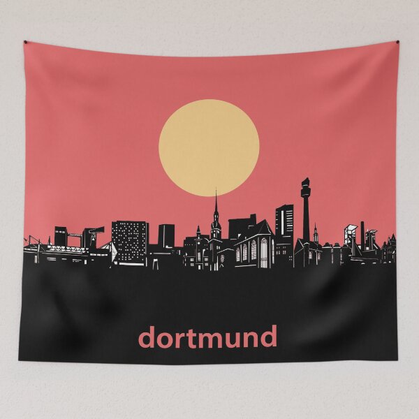 Item preview, dortmund skyline minimal designed and sold by BekimART2.