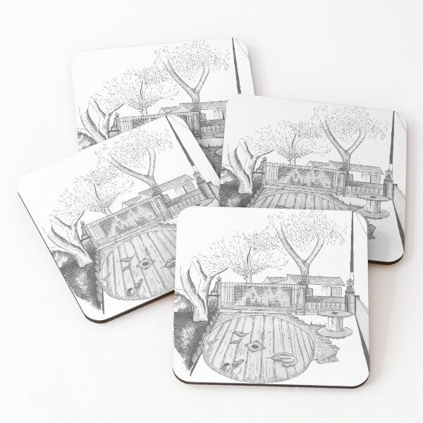 Item preview, Backyard Scene designed and sold by Erwin-Bratz.
