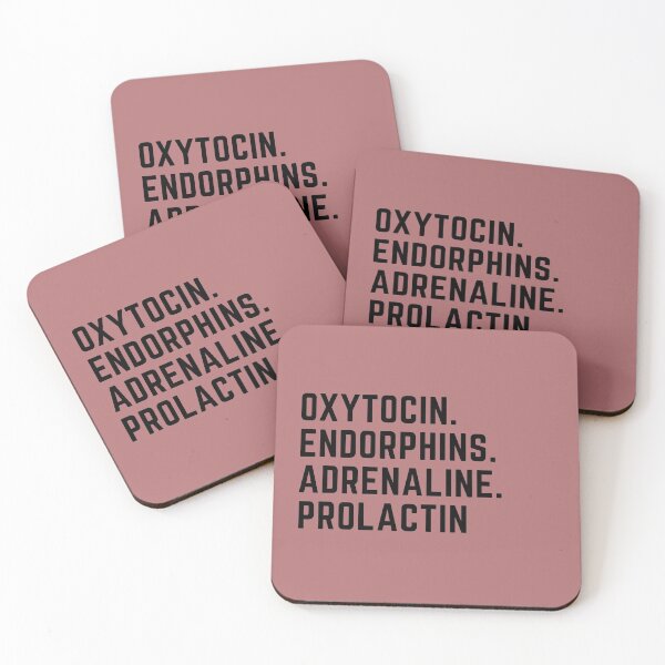 Item preview, oxytocin endorphins adrenaline prolactin - Hormones of pregnancy and labour designed and sold by TrueFit Essentials.