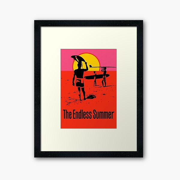 The Endless Summer (1966) Framed Art Print