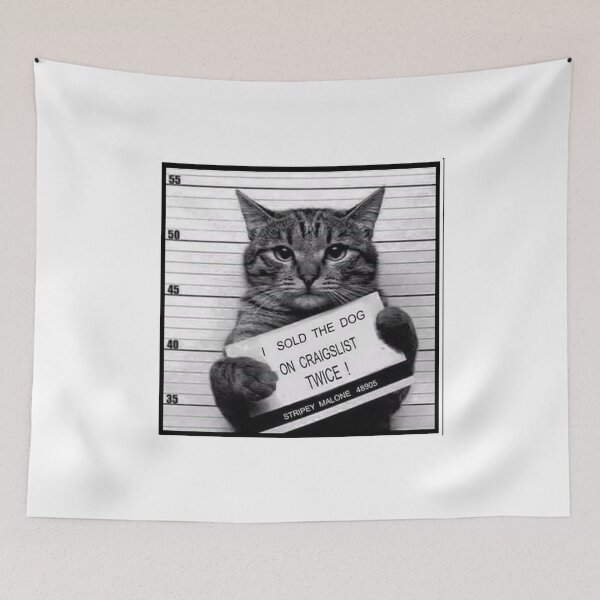 Item preview, popping cat - cat sticker designed and sold by Funny Tee.