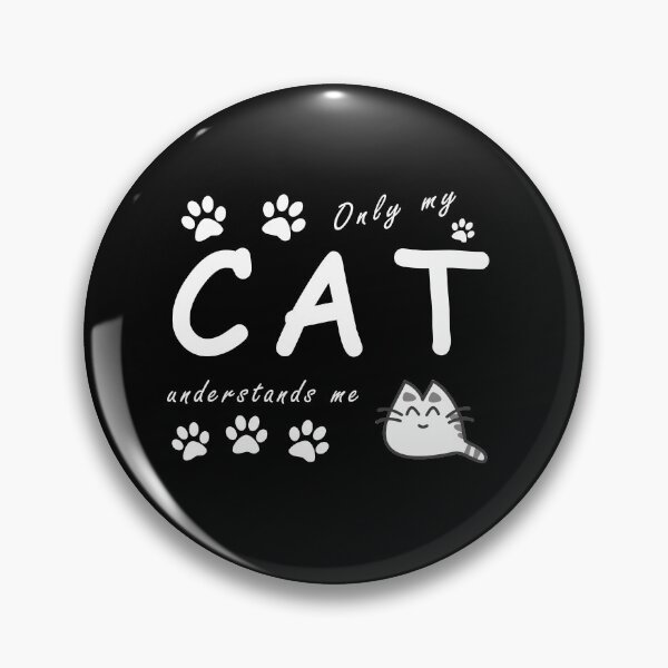 Item preview, Only My Cat Understands Me designed and sold by Green Sky.