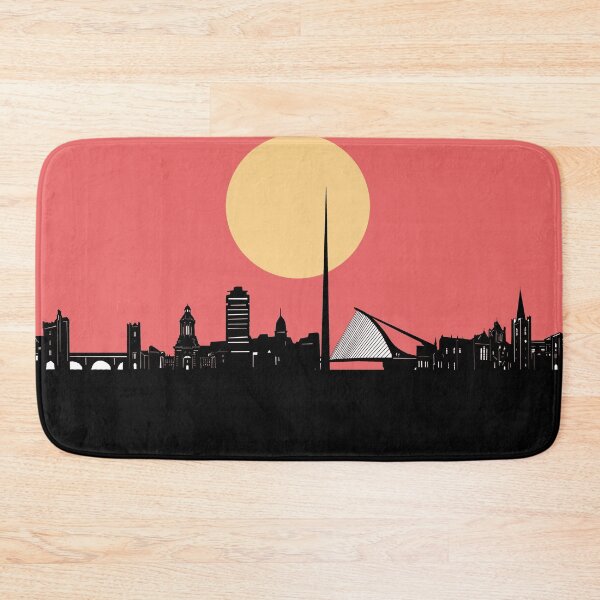 Item preview, dublin skyline minimal designed and sold by BekimART2.