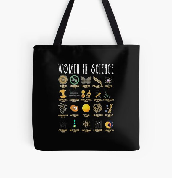 WOMEN IN SCIENCE - Love Science All Over Print Tote Bag