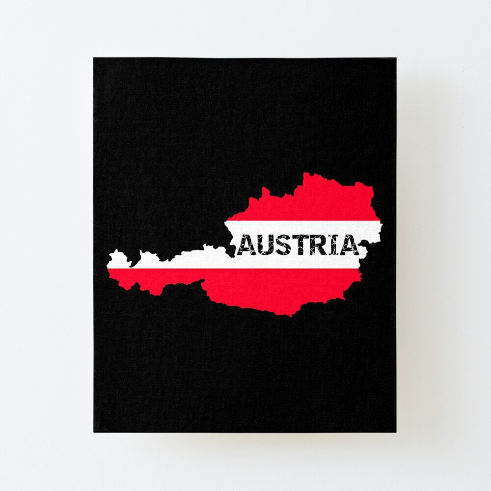 Austria Austrian Flag Art Board Print for Sale by ToniaKroeger