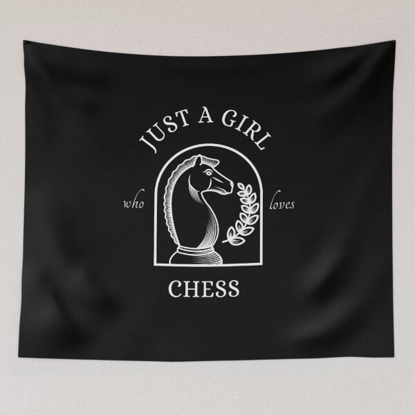 Item preview, Just A Girl Who Loves Chess designed and sold by sketchypages.