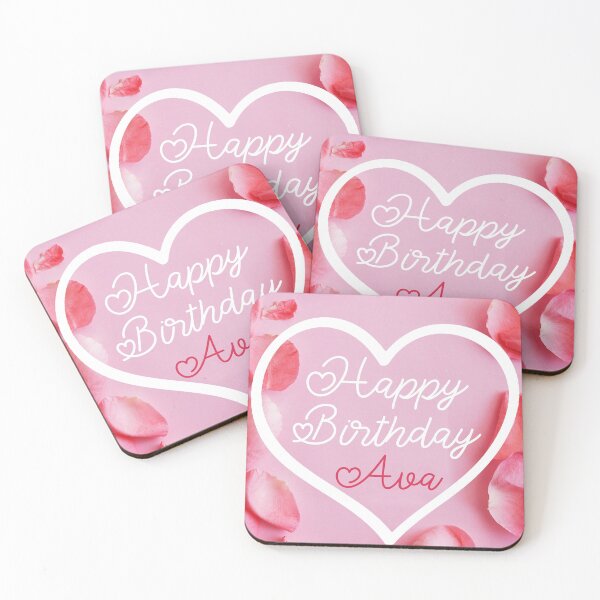 Item preview, Happy Birthday Ava - Birthday Quotes Gift designed and sold by StarsPower.