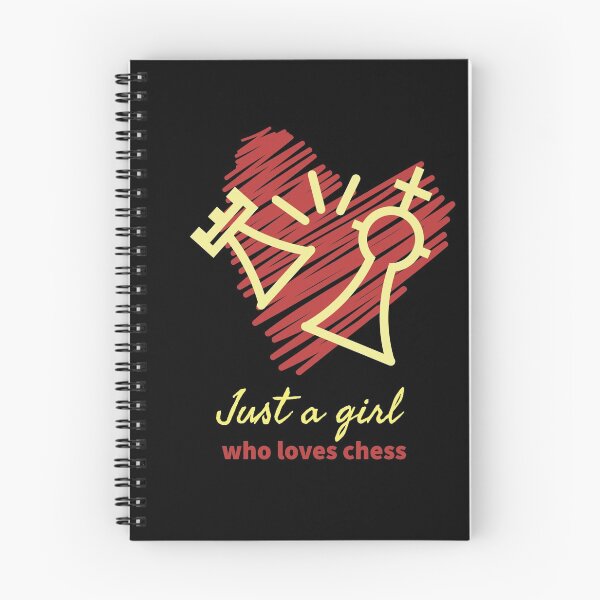 Item preview, Just A Girl Who Loves Chess designed and sold by sketchypages.