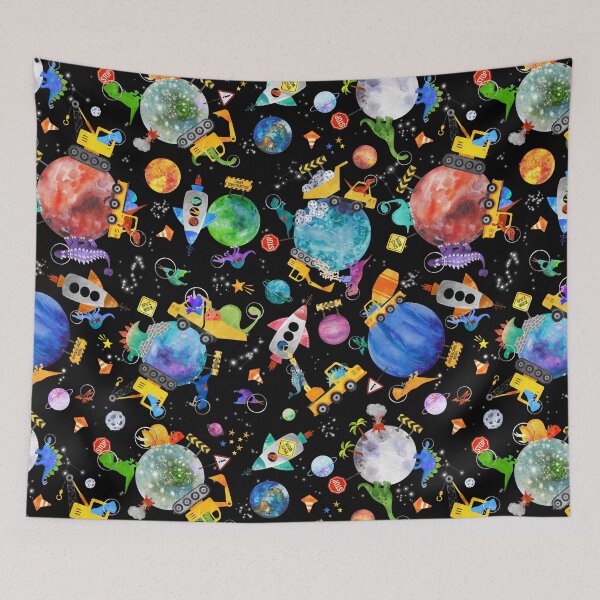 Item preview, Dinosaur Space Crew Galaxy Construction designed and sold by SamAnnDesigns.