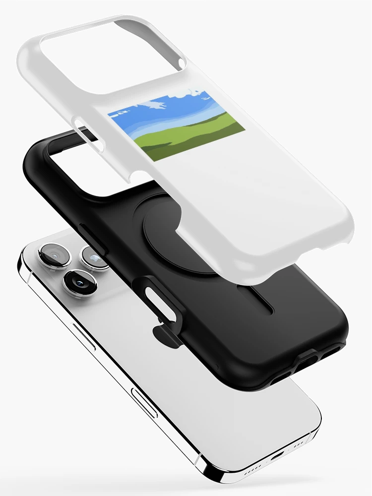 Thumbnail 2 of 4, iPhone Case, Windows XP pixel background designed and sold by BasicBin.