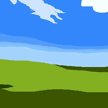 Artwork thumbnail, Windows XP pixel background by BasicBin