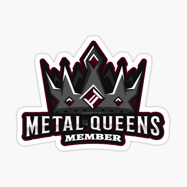 Metal Queens Member Sticker