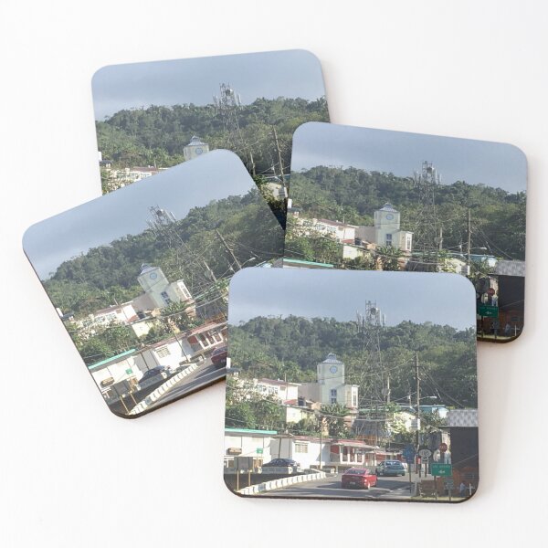 Item preview, Cute town in the rain forest at Puerto Rico designed and sold by Taleta Hollis.