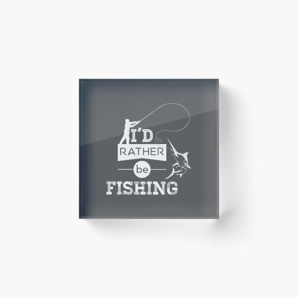 Item preview, I'd Rather Be Fishing  designed and sold by Mande Arts.