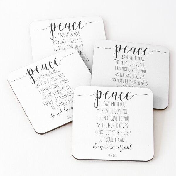 Item preview, Peace I leave with you, my peace I give you, John 14:27 designed and sold by aenaonartwork.