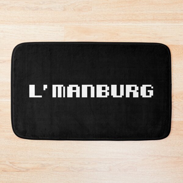 Item preview, Dream smp l'manburg pixelated lettering designed and sold by ciaobebo.