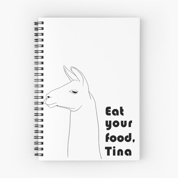 Item preview, Eat your food, Tina designed and sold by NickiPost.