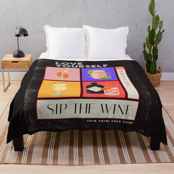 Item preview, LOVE YOURSELF SIP THE WINE designed and sold by GILLES VAZIRI.