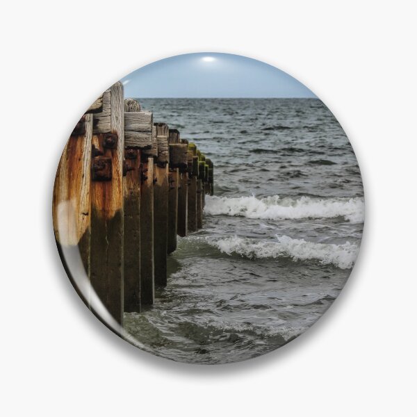 Item preview, Groynes at Horsey Gap designed and sold by Avril Harris.