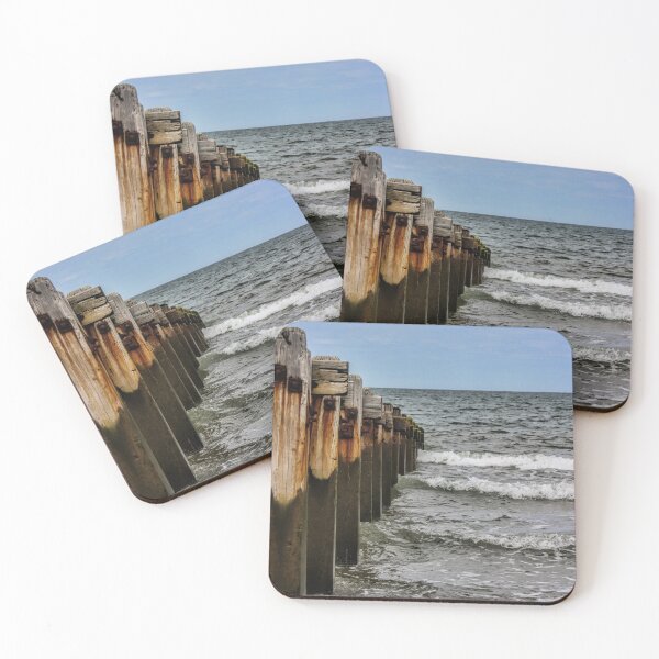 Item preview, Groynes at Horsey Gap designed and sold by Avril Harris.