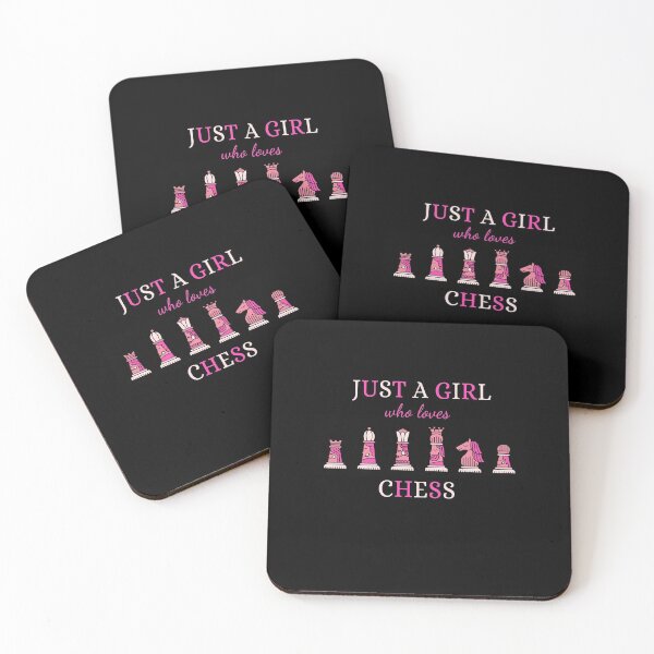Item preview, Just A Girl Who Loves Chess designed and sold by sketchypages.