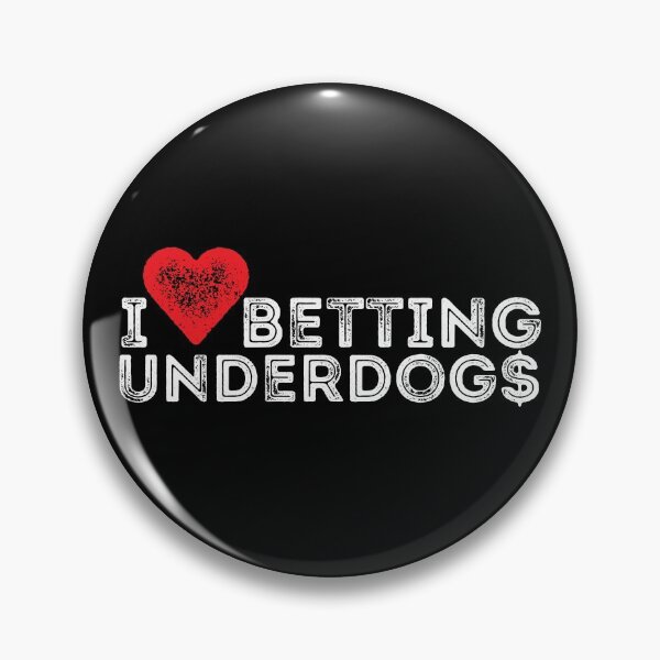 Item preview, I Heart Betting Underdogs designed and sold by scribblepunch.