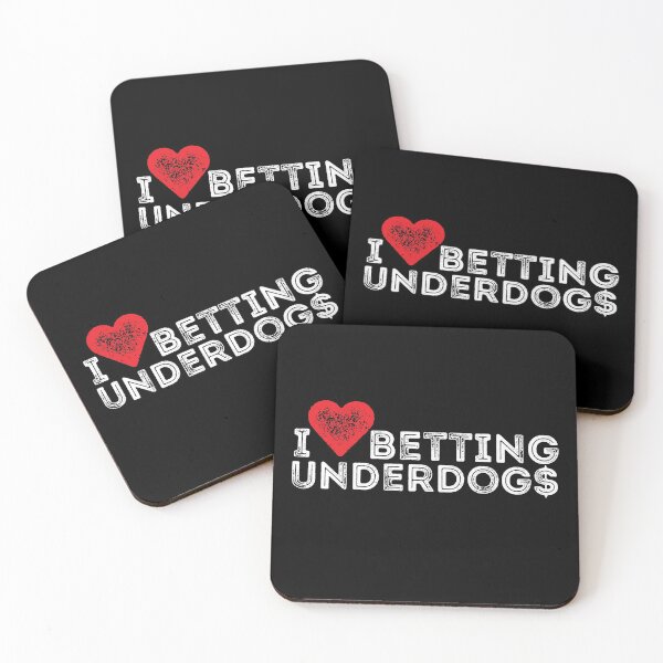 Item preview, I Heart Betting Underdogs designed and sold by scribblepunch.