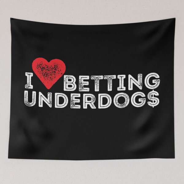 Item preview, I Heart Betting Underdogs designed and sold by scribblepunch.