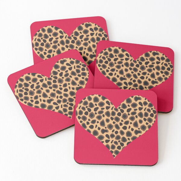 Item preview, Leopard print Heart designed and sold by BampiQ.