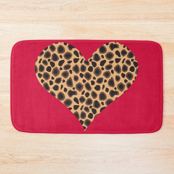 Item preview, Leopard print Heart designed and sold by BampiQ.