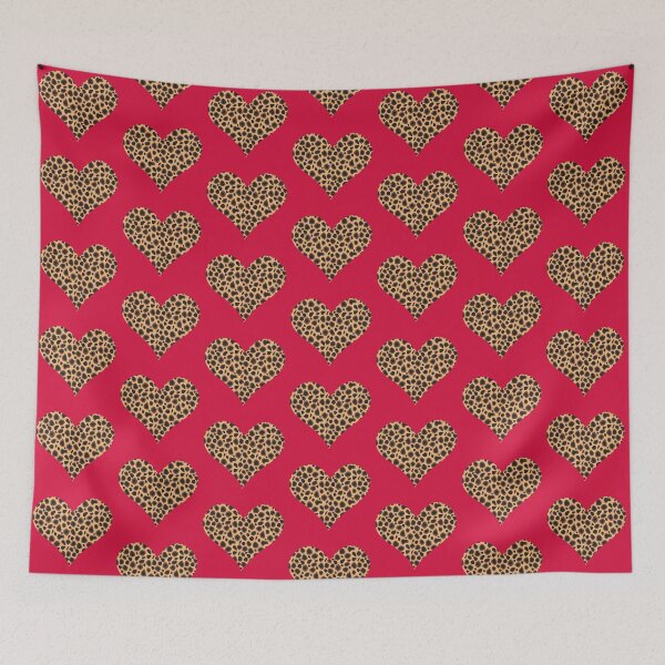 Item preview, Leopard print Heart designed and sold by BampiQ.