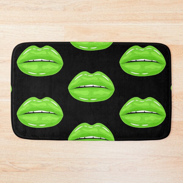 Item preview, Glossy Lips Fashion Green Color designed and sold by MisPuHoney.