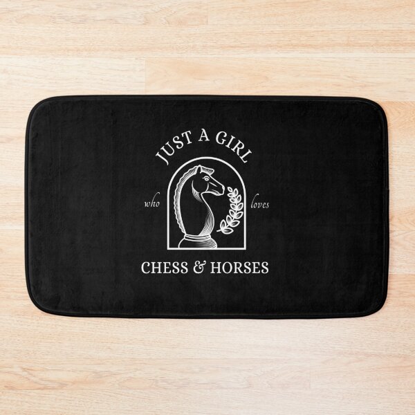 Item preview, Just A Girl Who Loves Chess and Horses designed and sold by sketchypages.