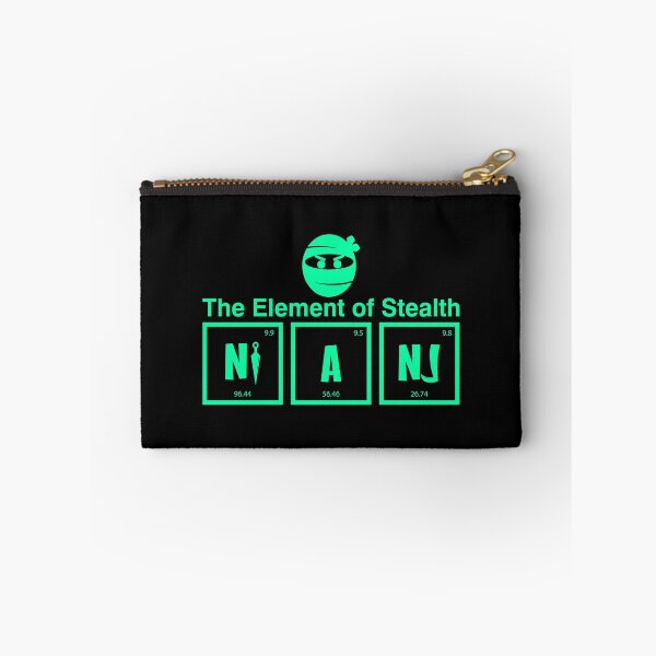 Item preview, Ninja - The Element of Stealth - Parody Design Of Periodic Table - Sassy Design for T-Shirts, Pouches, Travel Mugs, Accessories Etc. designed and sold by ShaykhUmer.
