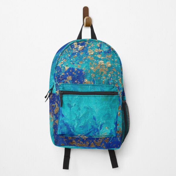 Item preview, gold on blue designed and sold by TessAndre.