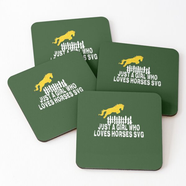 Item preview, just a girl who loves horses svg designed and sold by ishako online.