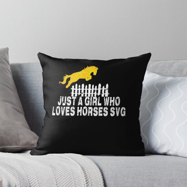 Item preview, just a girl who loves horses svg designed and sold by ishako online.