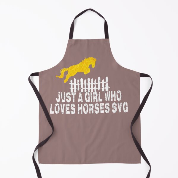 Item preview, just a girl who loves horses svg designed and sold by ishako online.