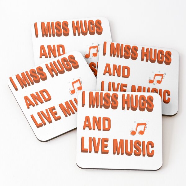 Item preview, I Miss Hugs And Live Music designed and sold by Azhastor.