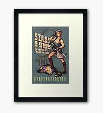 Valentine Bombshell Framed Print