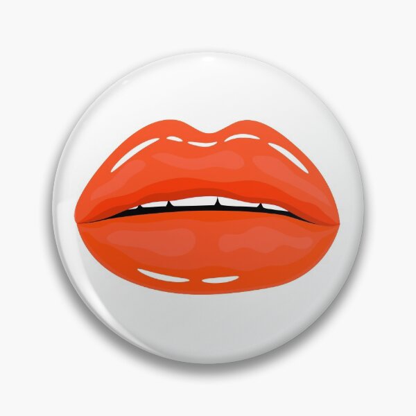 Item preview, Glossy Lips Orange Color designed and sold by MisPuHoney.