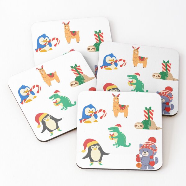 Item preview, Christmas animal pattern designed and sold by AnthonyVdV.