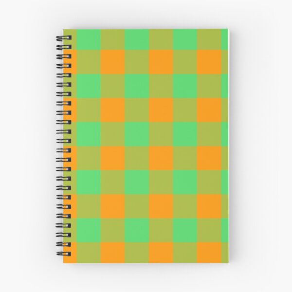 Item preview, Orange and green checkered pattern designed and sold by acidmit.