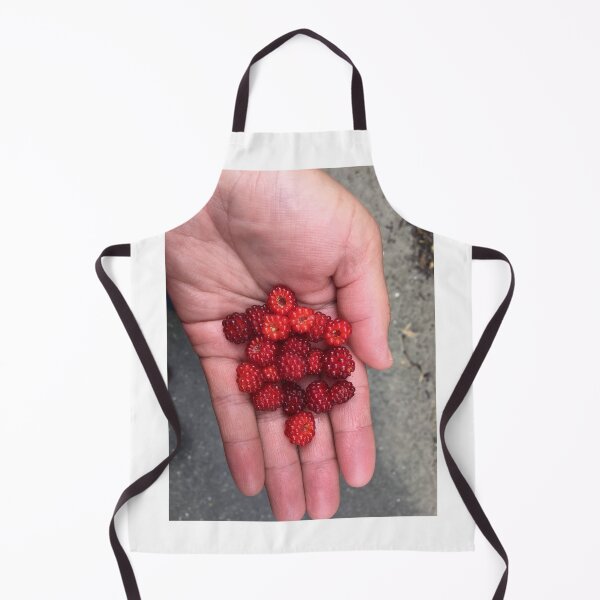 Item preview, Handful of wild Raspberries at upper Avery Creek designed and sold by Taleta Hollis.