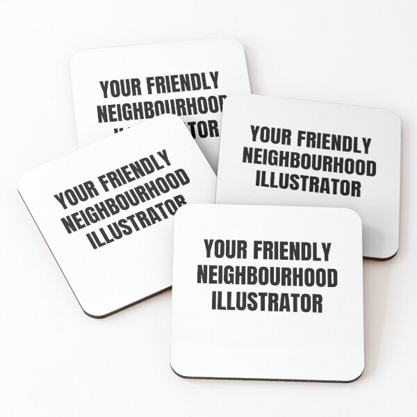 Item preview, your friendly neighbourhood illustrator designed and sold by AnujShah7.