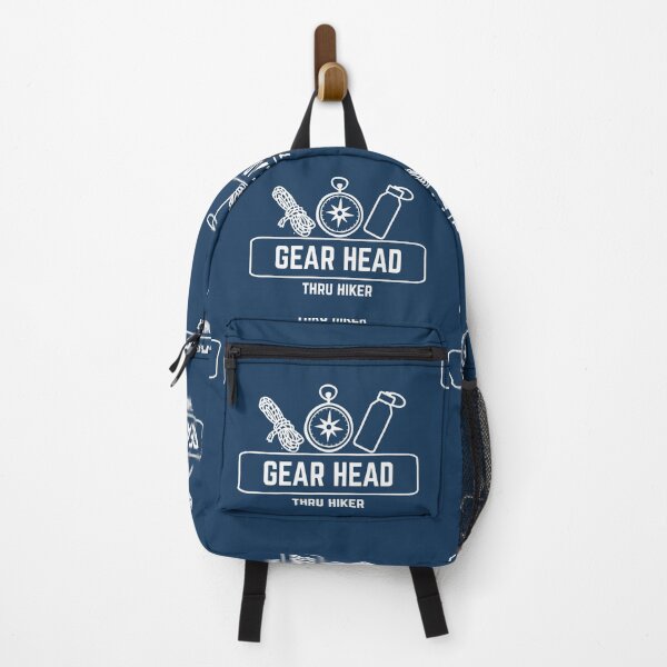 Item preview, THRU HIKER / Gear Head / Mountain Trail / Trail Blazer / Outdoors / Active Wear / Hiking Trail / Backpacking / Camper / Woods designed and sold by artenvironments.
