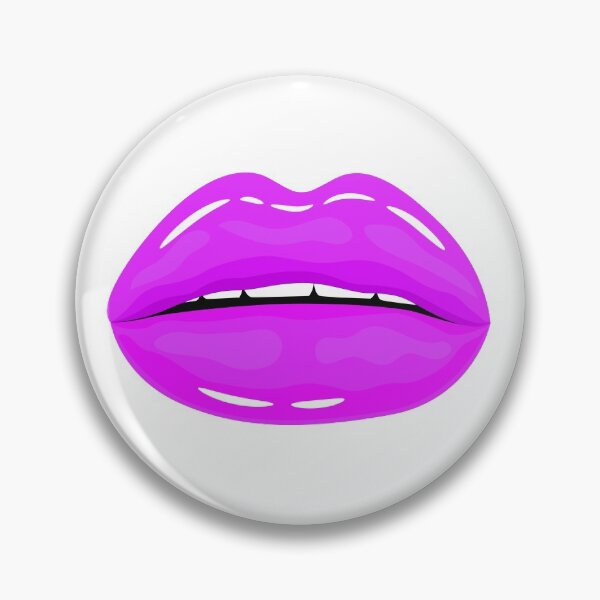Item preview, Purple Glossy Lips Love designed and sold by MisPuHoney.