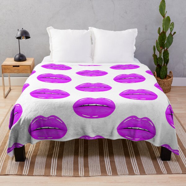 Item preview, Purple Glossy Lips Love designed and sold by MisPuHoney.