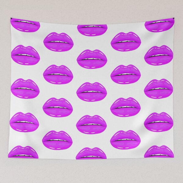 Item preview, Purple Glossy Lips Love designed and sold by MisPuHoney.